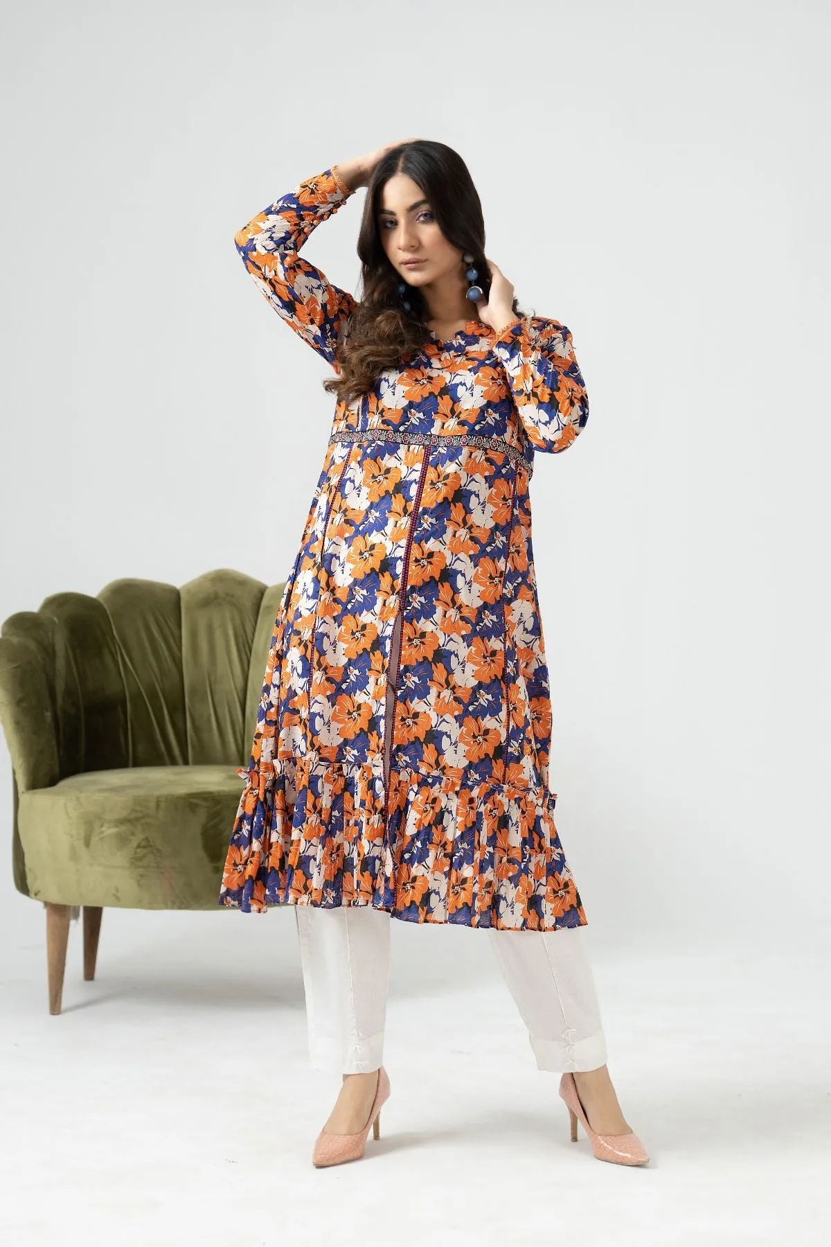 1PC Capital Kurti  2304