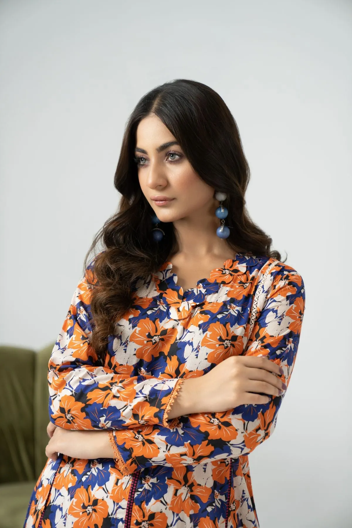 1PC Capital Kurti  2304