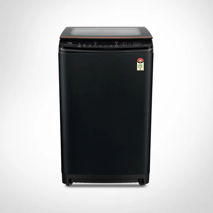 7 Kg Fully Automatic Top Load Washing Machine (Black)