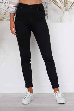 A High Skinny Ankle Basher Jean Black Magic