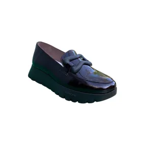 A2430 Dark Burgundy Platform Loafer