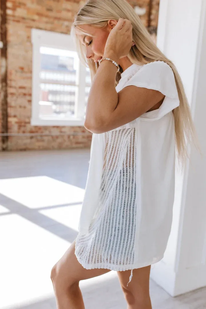 Adrienne Hollow Knit Tunic