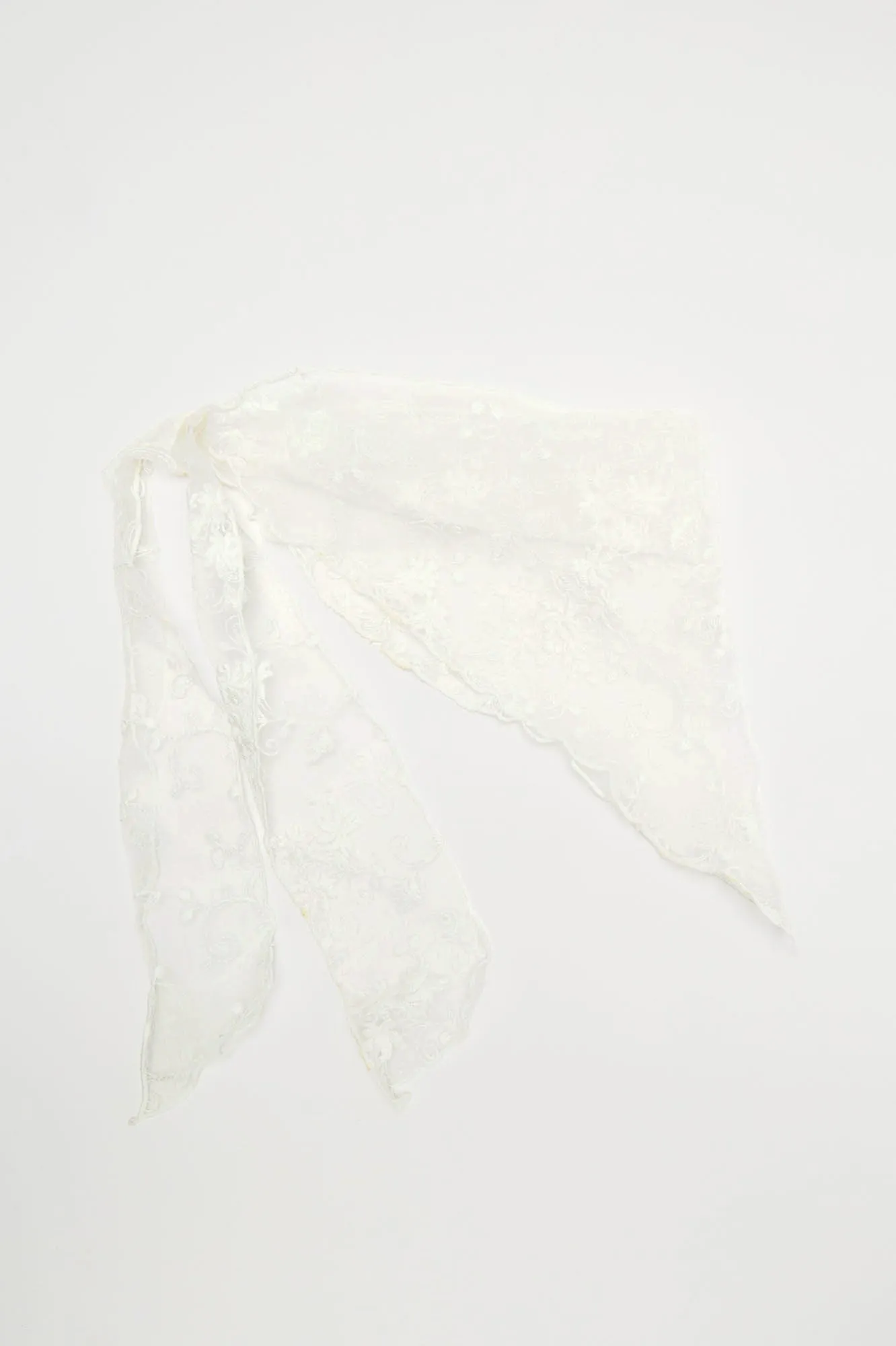 Afternoon Bliss Head Wrap - White