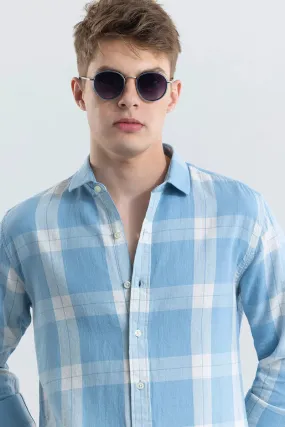 Arianna Blue Check Shirt