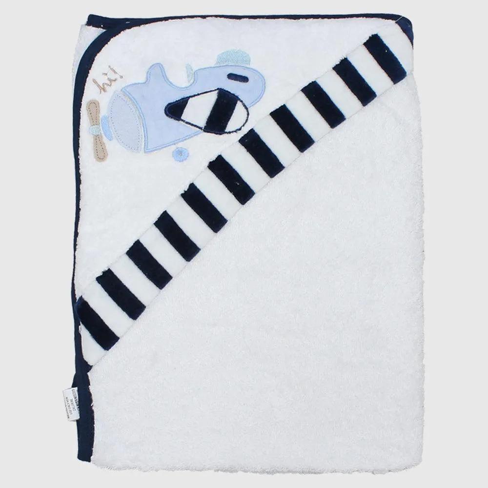 Baby Airplane Baby Hooded Towel