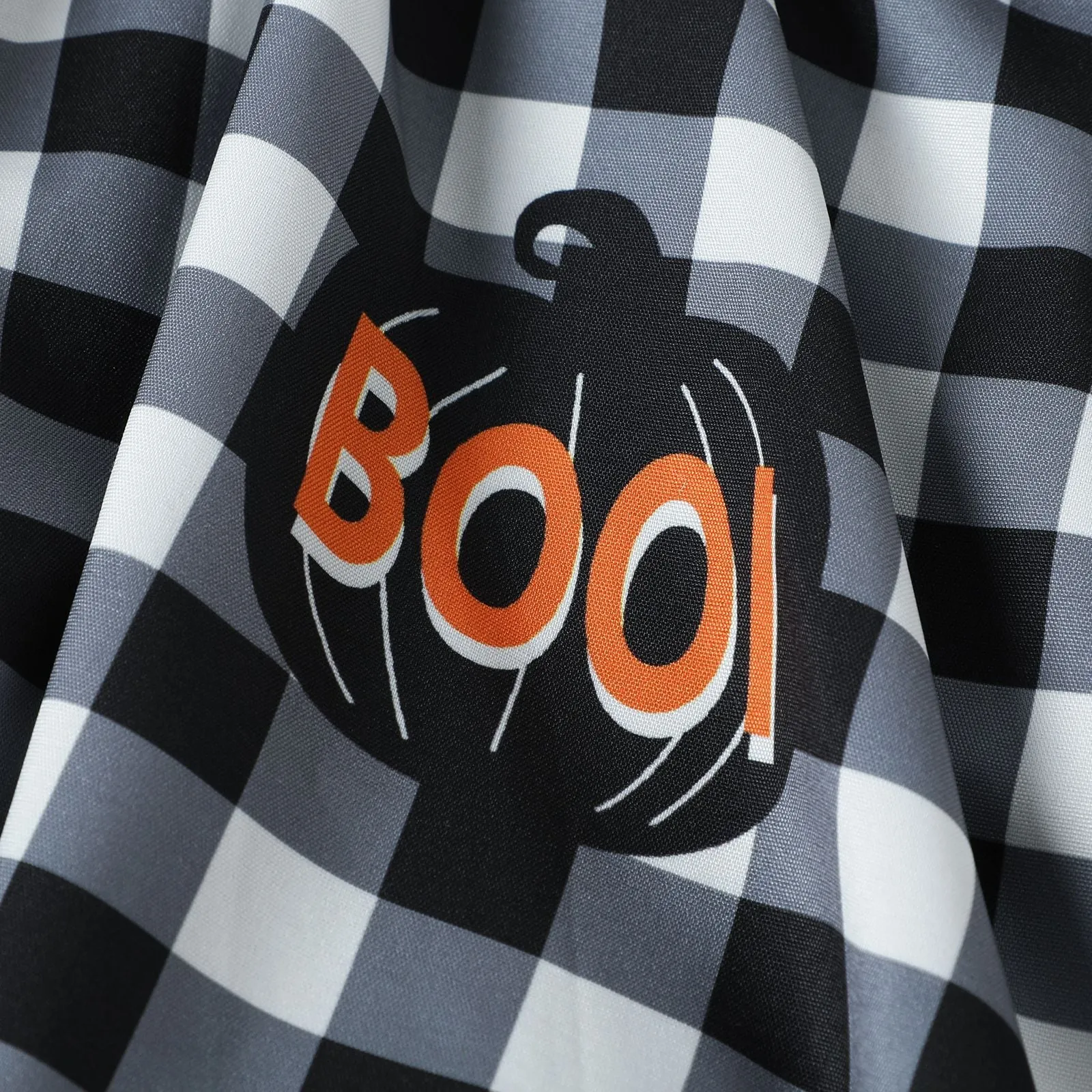 Baby Kid Girls Checked Print Halloween Rompers Wholesale 23090604