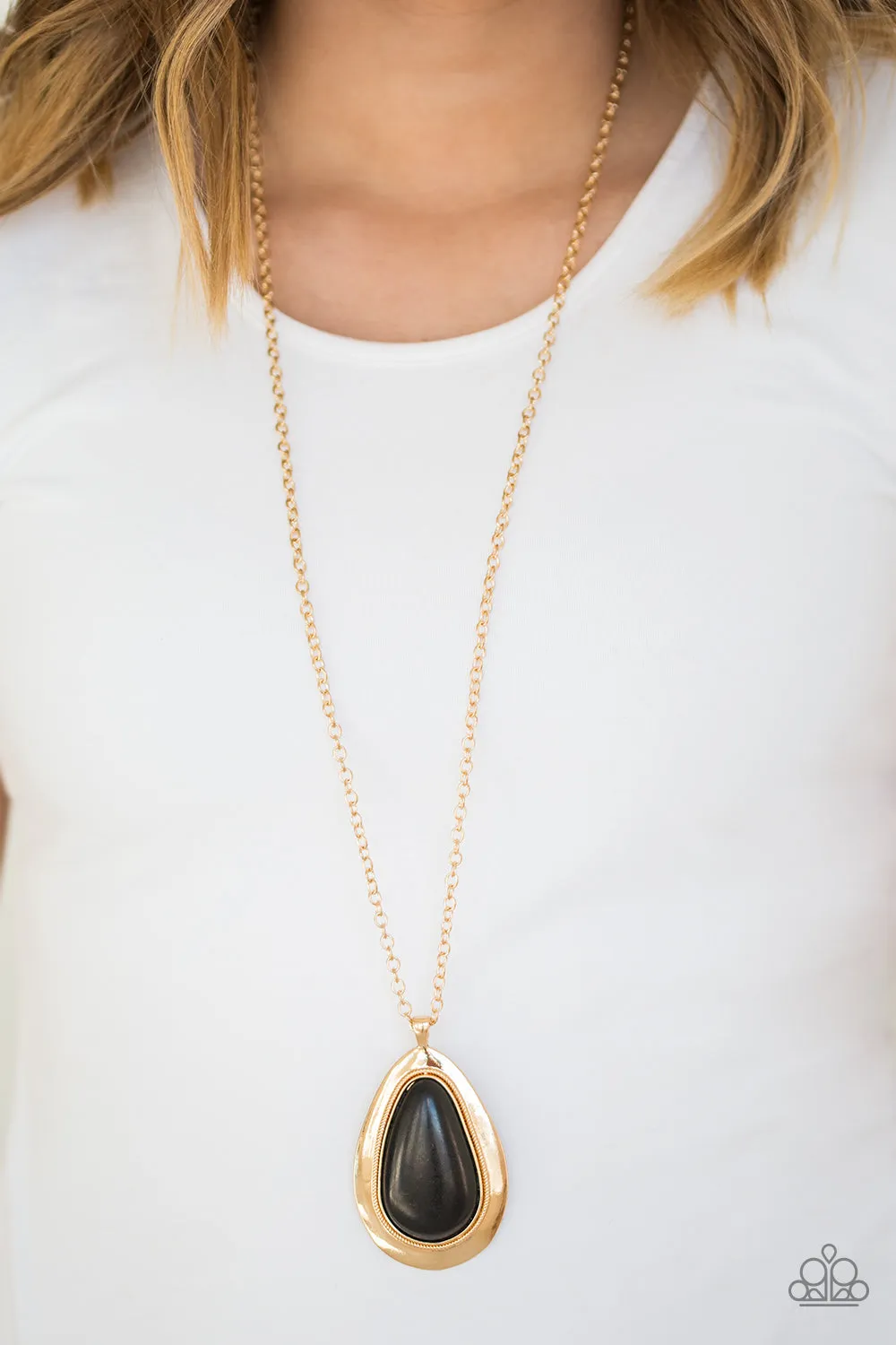 BADLAND To The Bone Gold Necklace Set