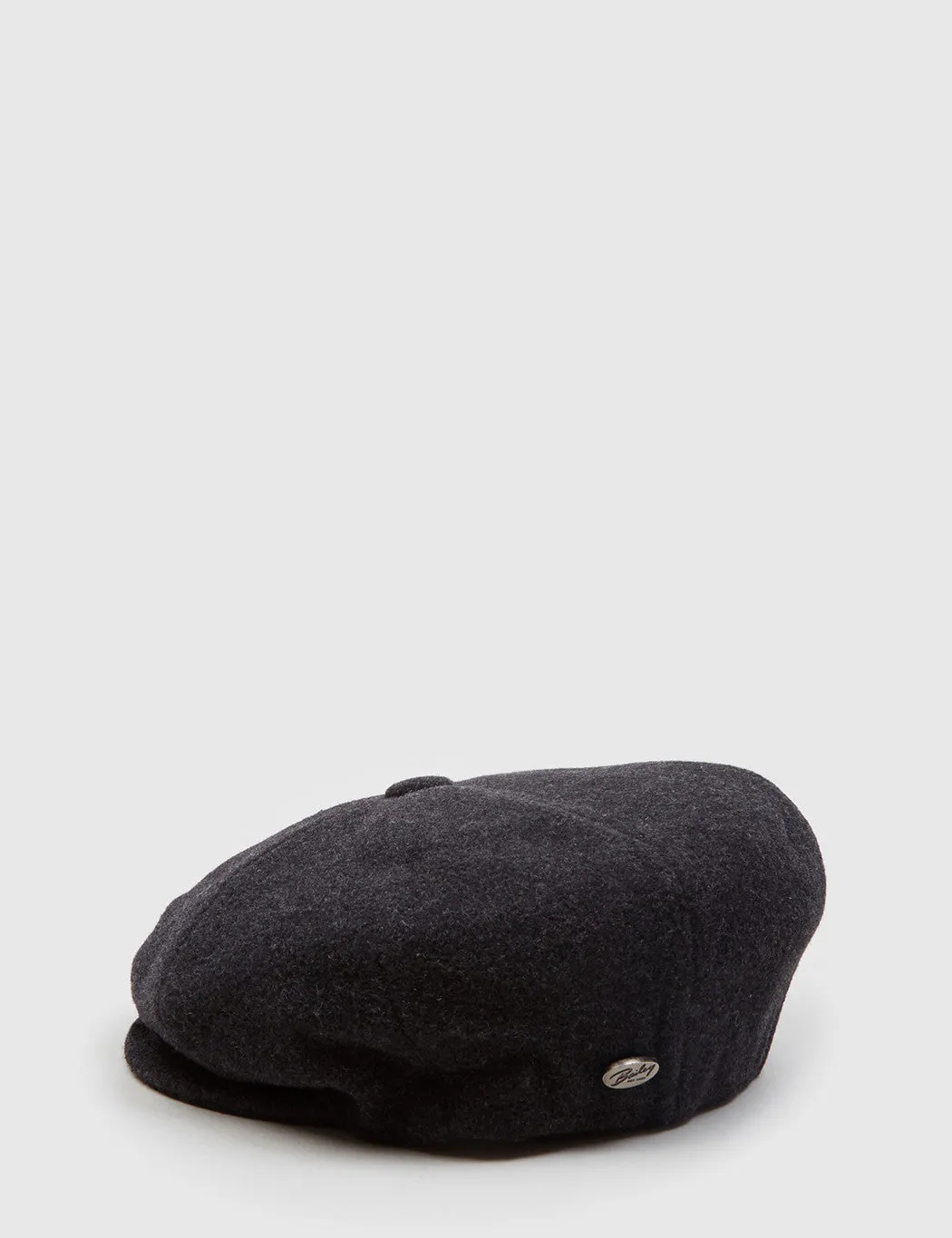 Bailey Galvin Wool Newsboy Cap - Grey