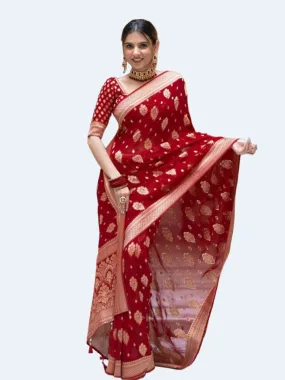 Banarasi Designer Party wear Women's Saree