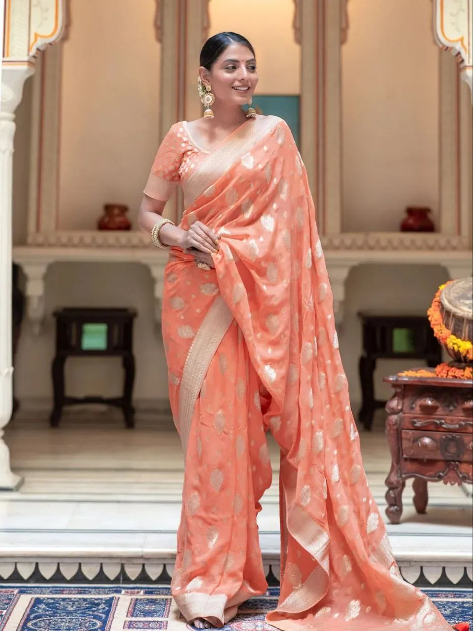 Banarasi Designer Party wear Women's Saree