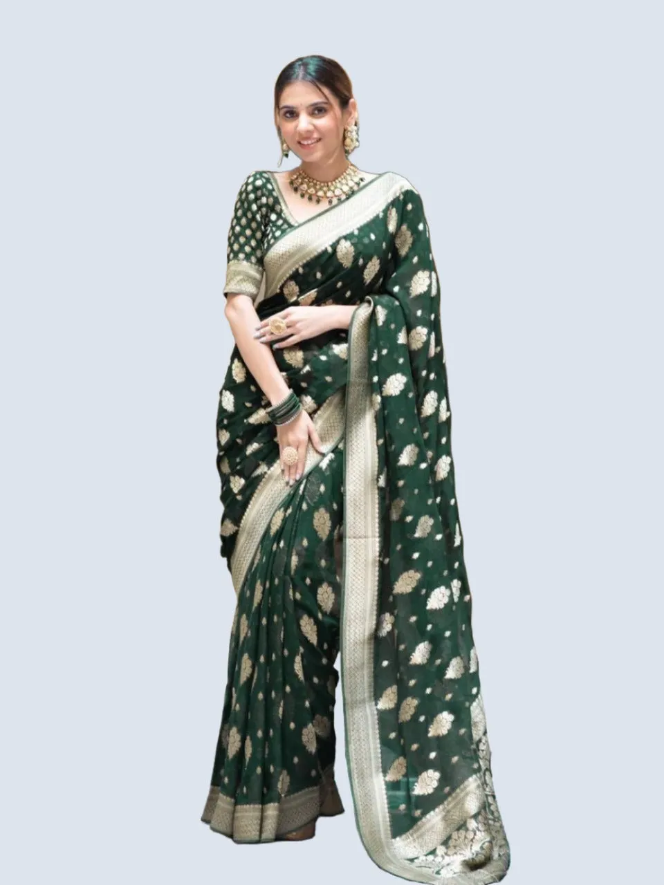 Banarasi Designer Party wear Women's Saree