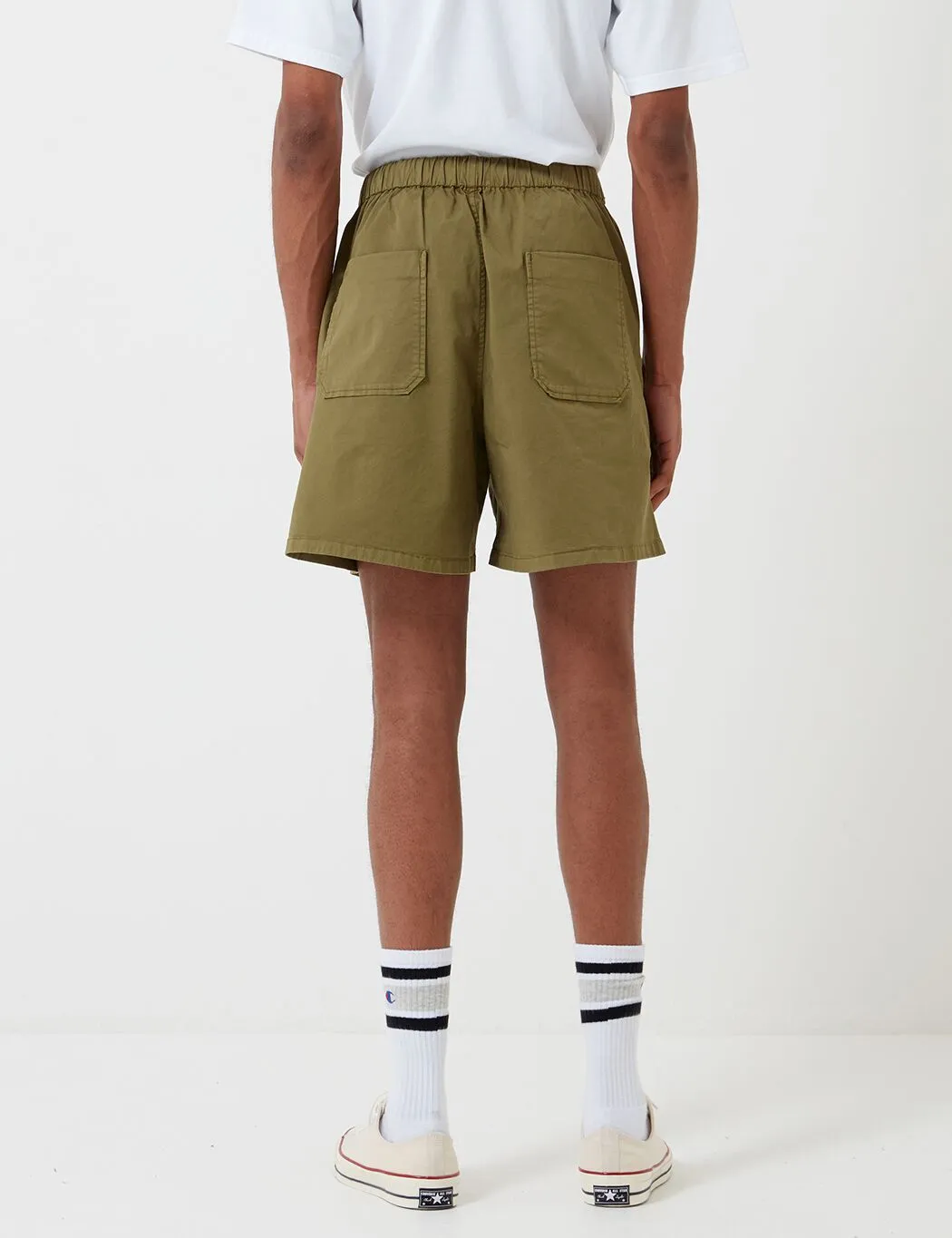 Barbour Cove Twill Short (White Label) - Antique Olive