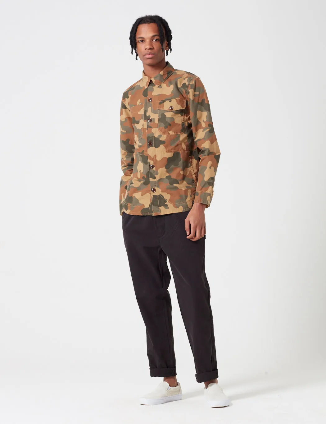 Barbour Heritage Overshirt - Camo