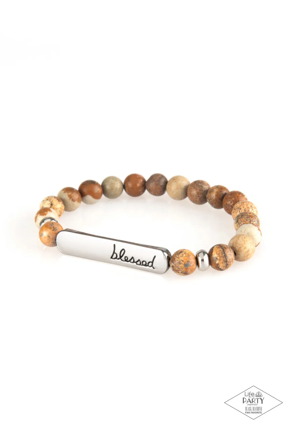 Born Blessed Brown Bracelet