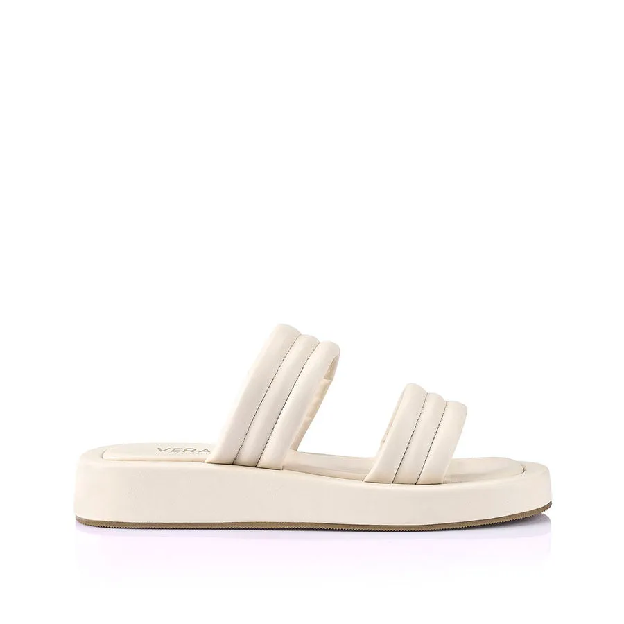 Boss Flatform Slides - Bone