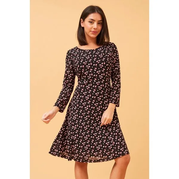 CAMILA FLORAL LACE SHORT DRESS