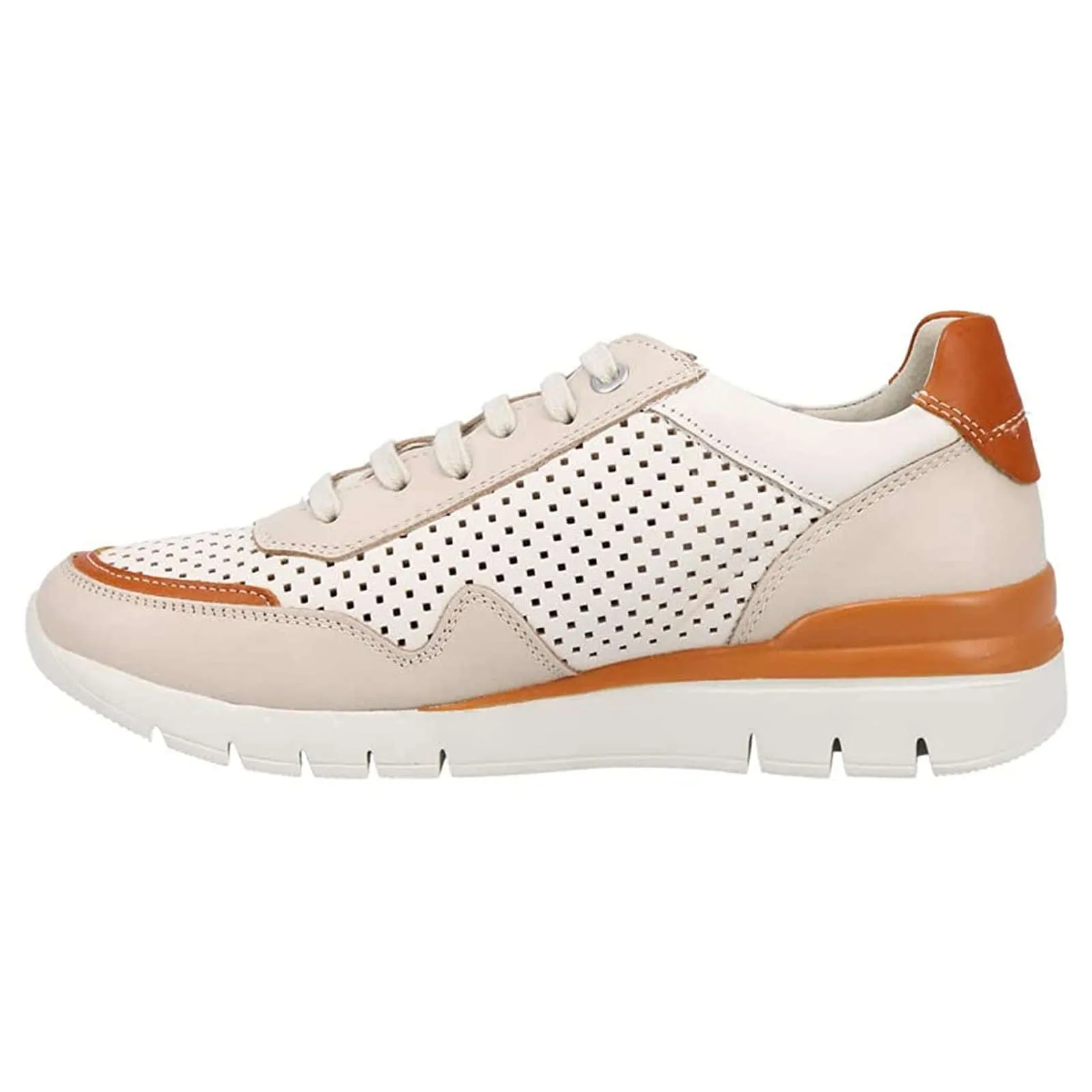 Cantabria Calfskin Leather Women's Casual Sneakers