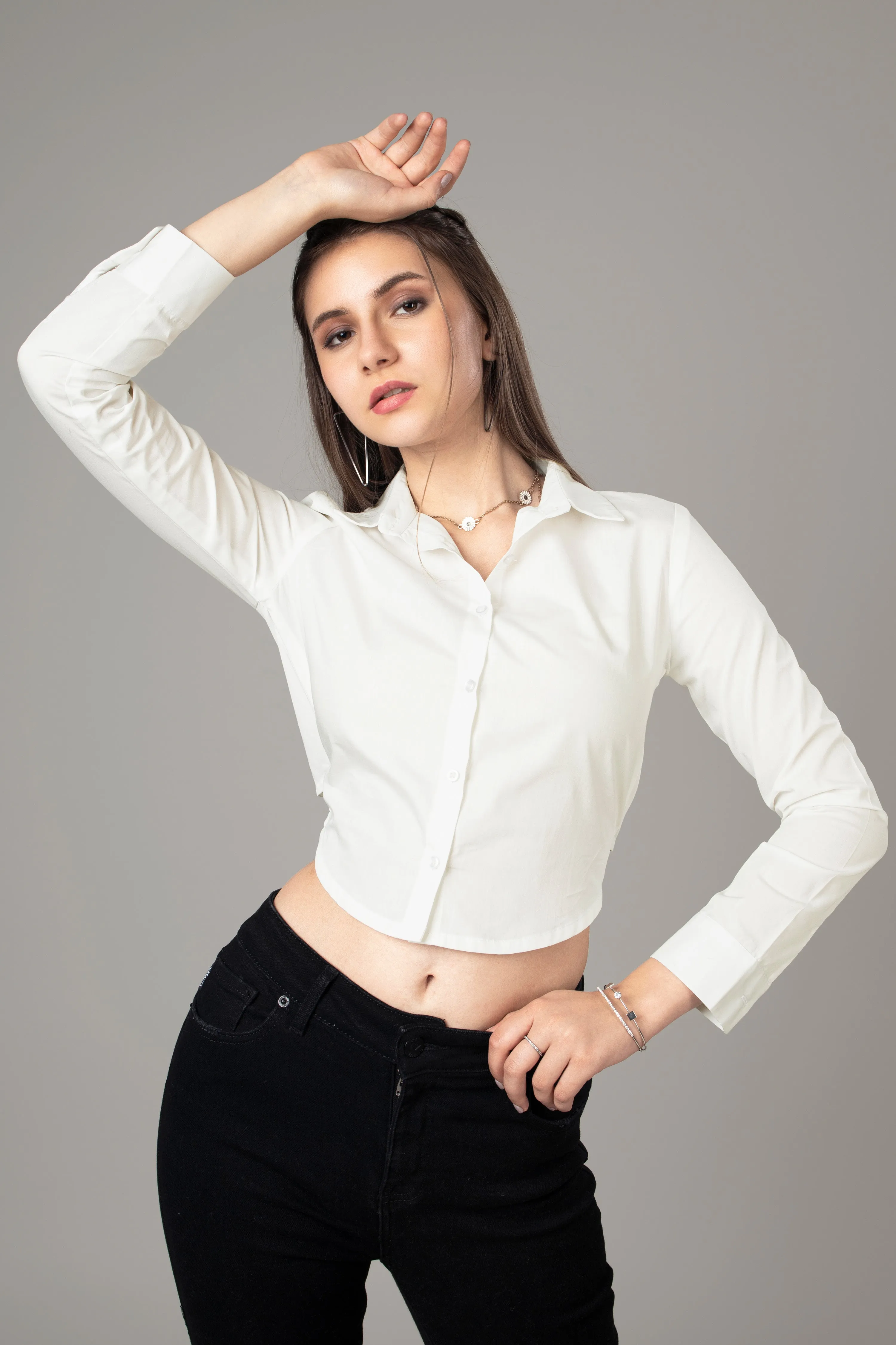 Casual Full Sleeve Shirt For Women