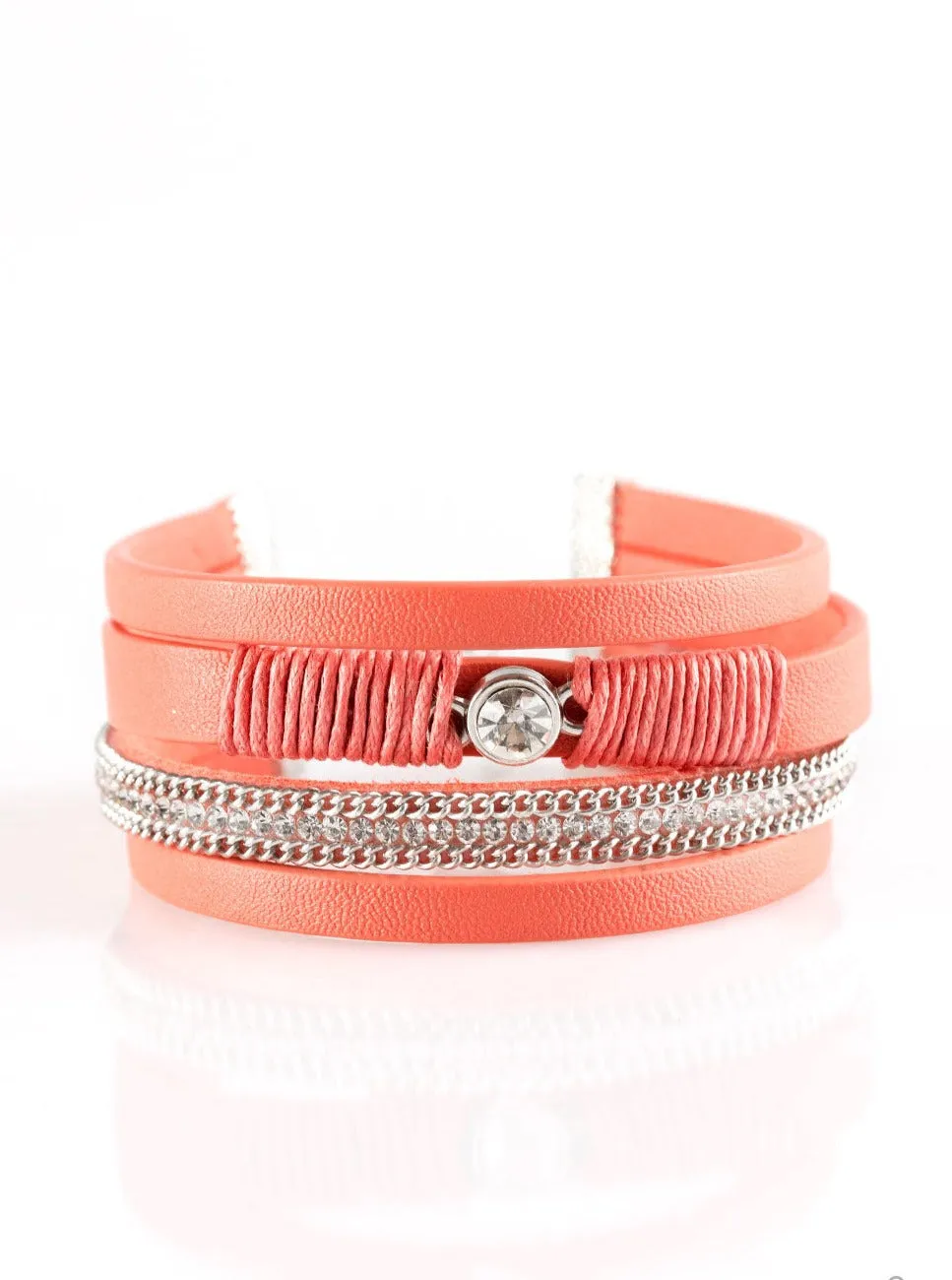 Catwalk Craze Orange Urban Bracelet