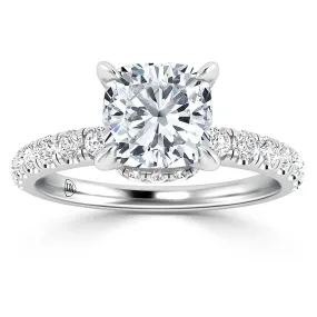 Chanelle - 18ct White Gold - Cushion