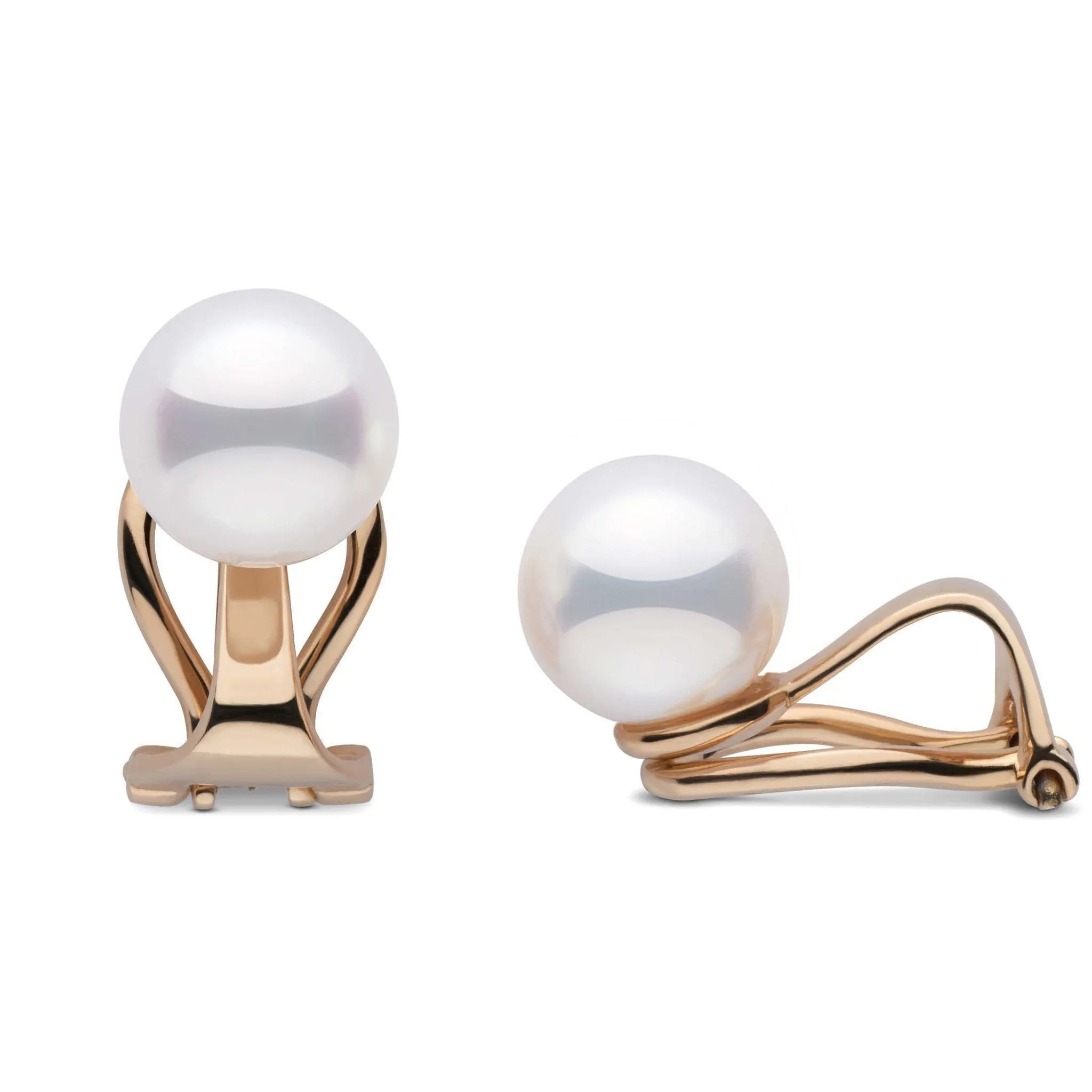 Clip Collection Akoya 7.5-8.0 mm Pearl Stud Earrings