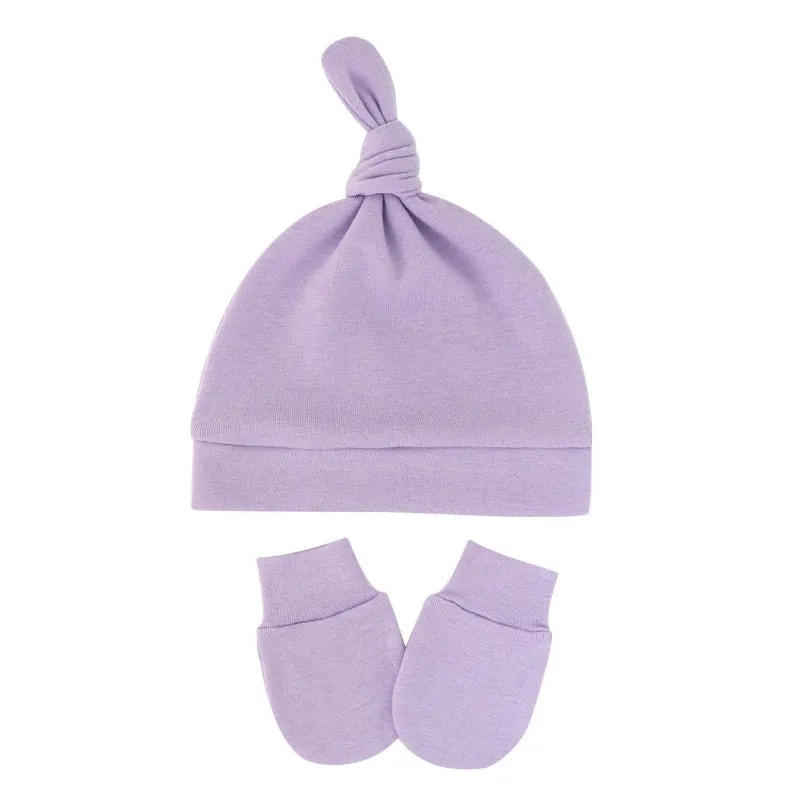 Cozy Cotton Baby Beanies & Mittens