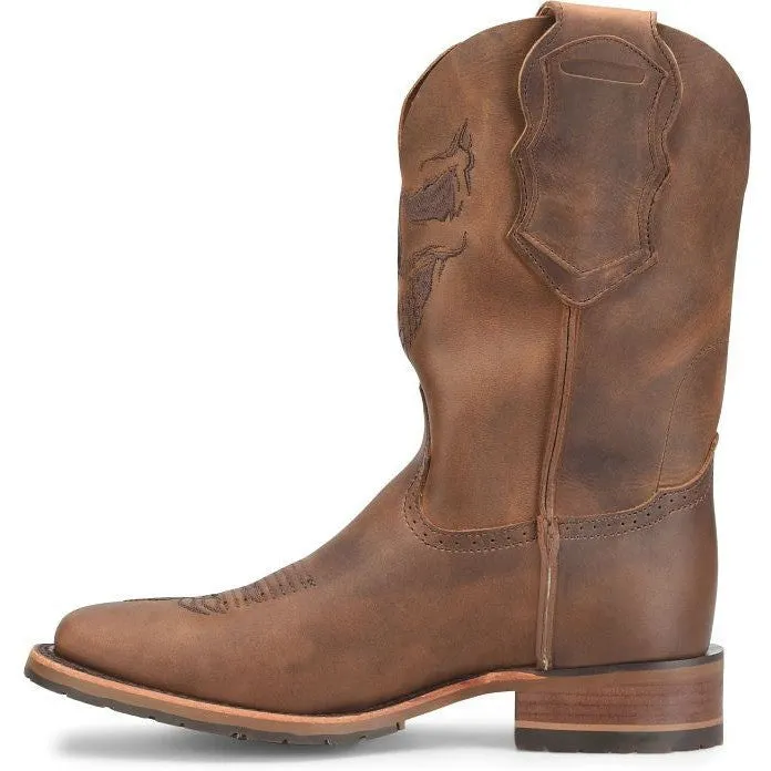 Double H Men's Stockman 11" Wide Western Work Boot -Brown- DH7034