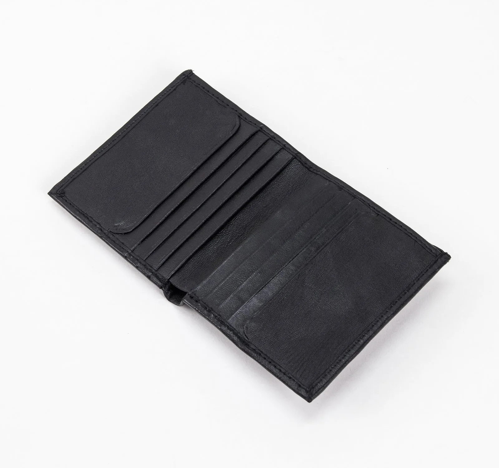 EDGE Minimalist Bi-Fold Leather Wallet