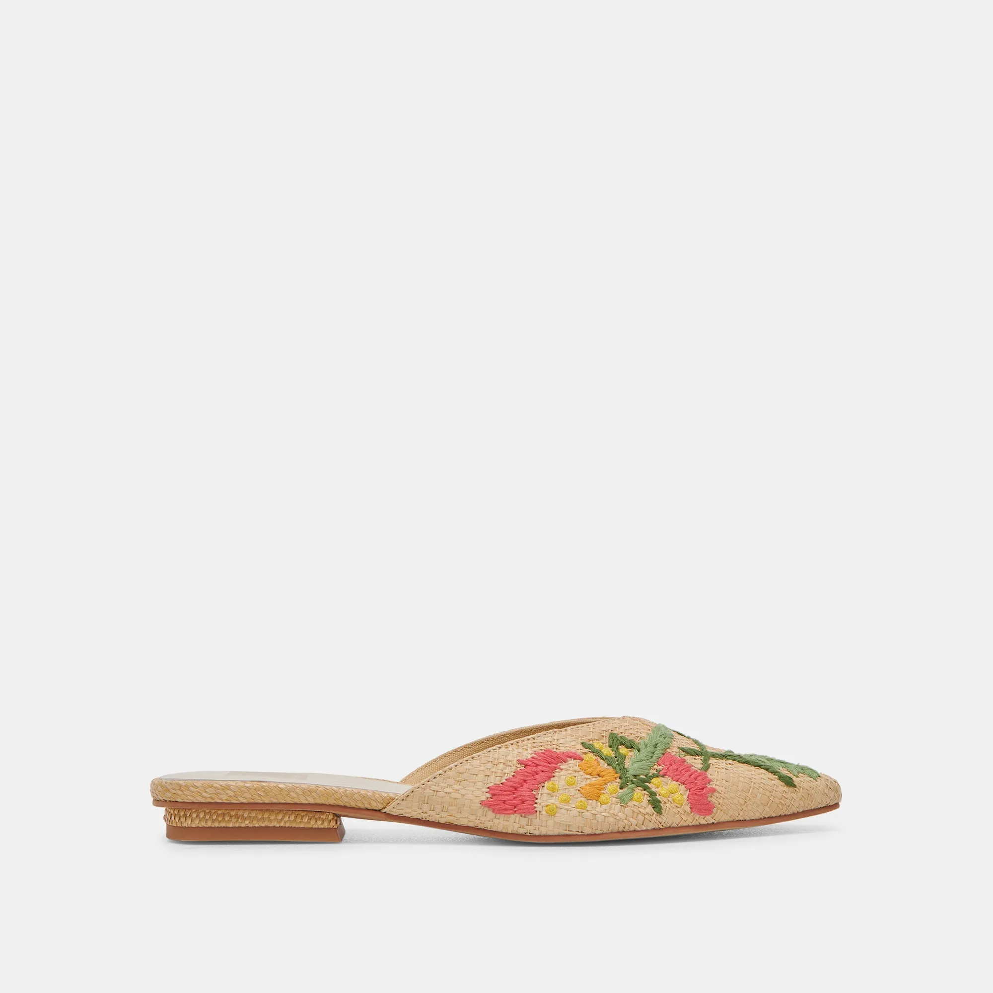 ELM FLATS FLORAL MULTI RAFFIA