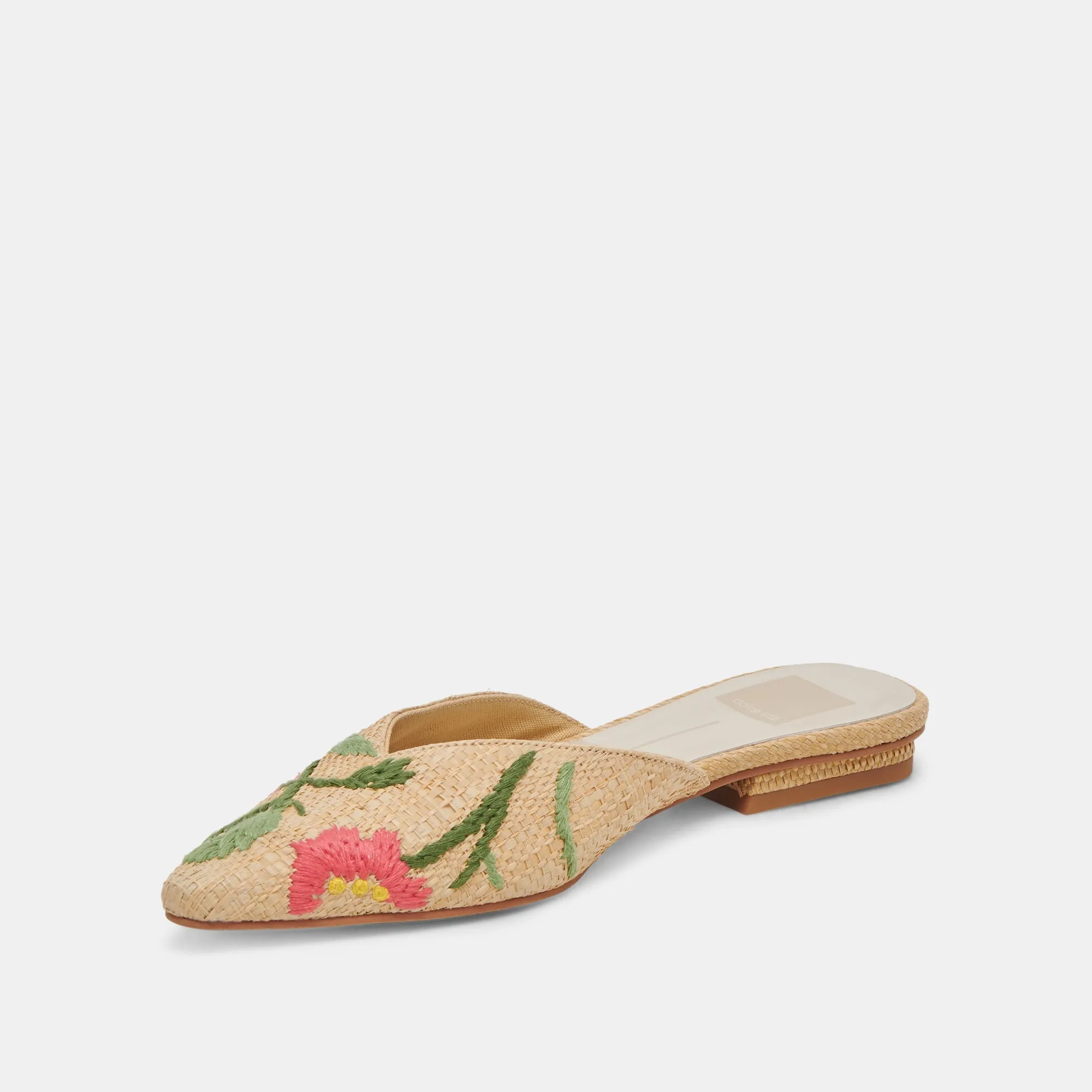 ELM FLATS FLORAL MULTI RAFFIA