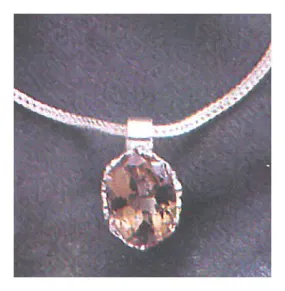 Geraldine Smoky Topaz Necklace