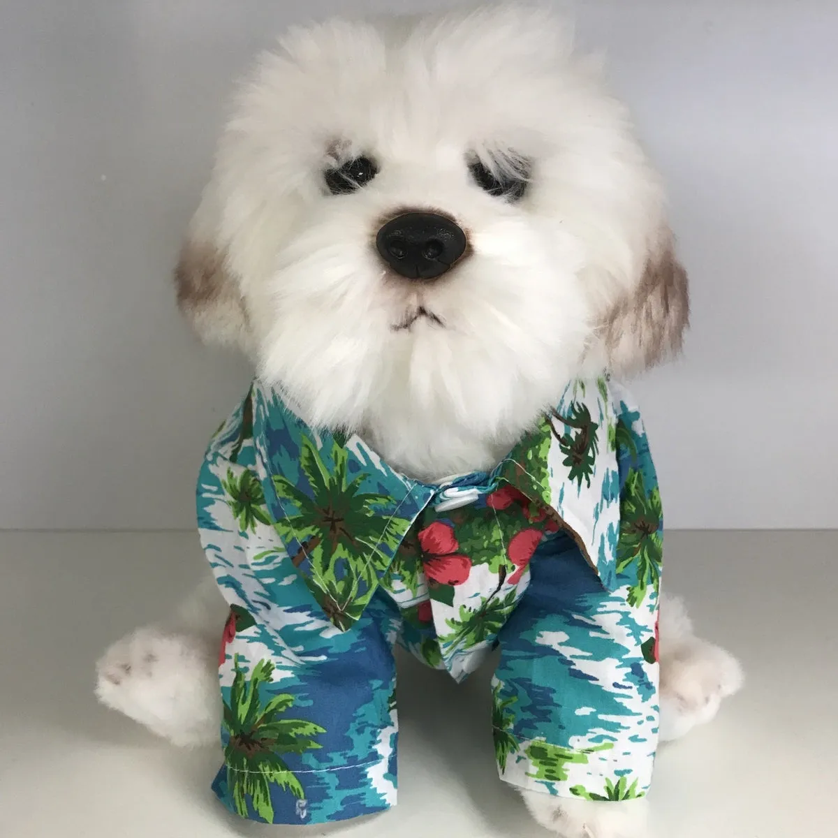 Hawaiian Shirt for Dog | Blue Aloha Shirt