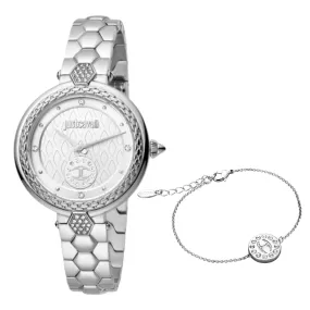 Just Cavalli Stainless Steel Analog Women's Watch JC1L128M0055