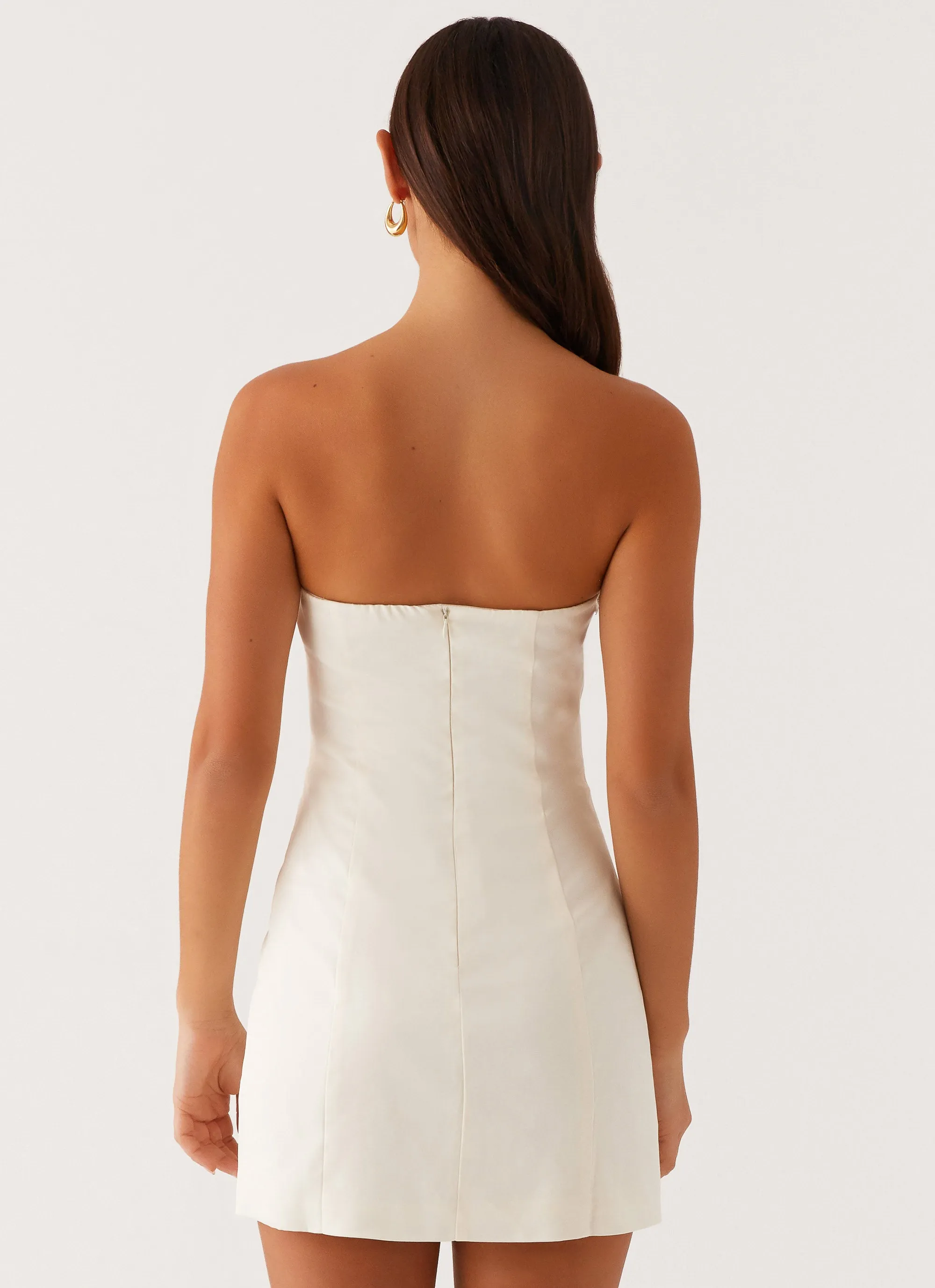 Kessie Mini Dress - Ivory