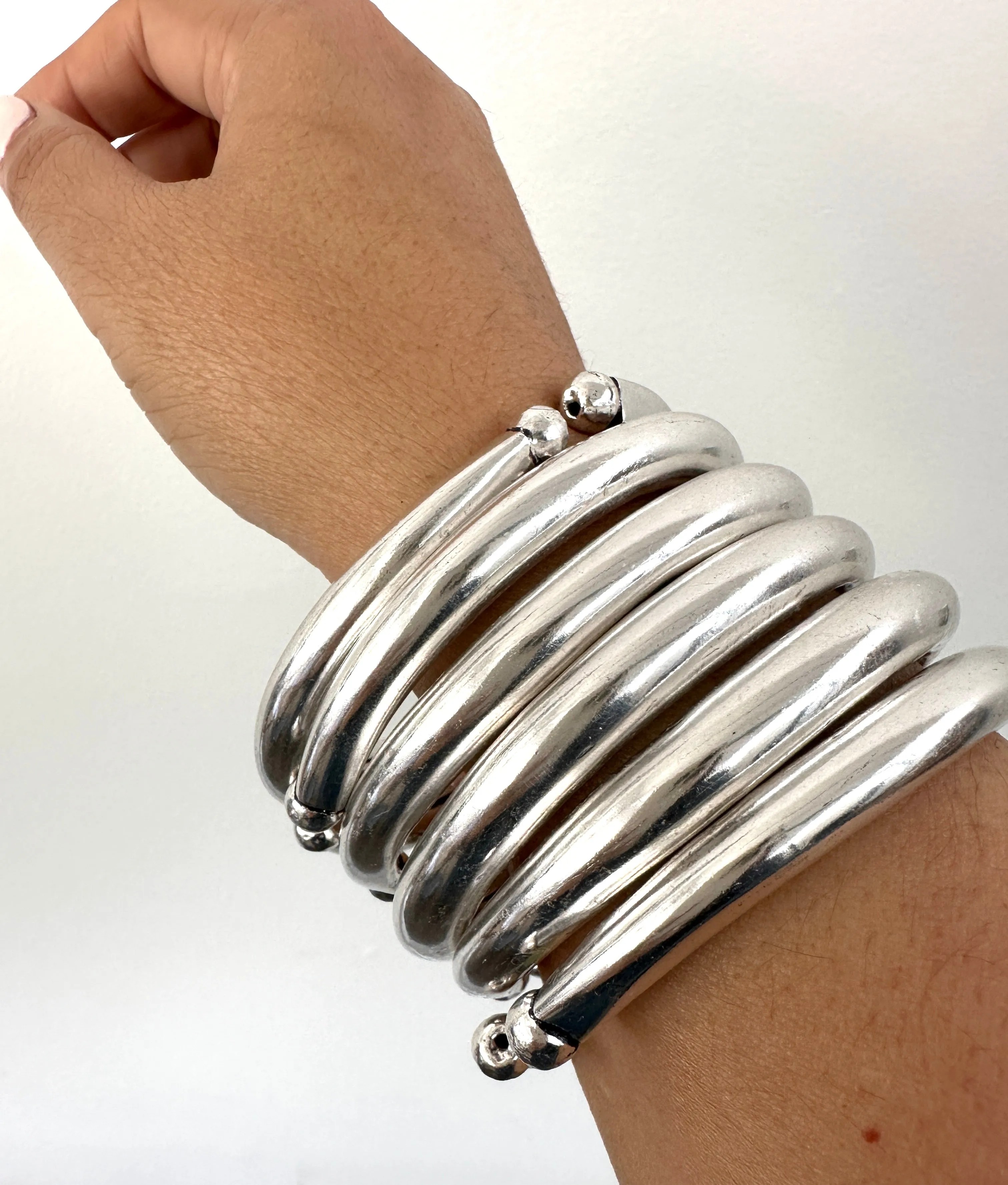 Kimaya Vintage Silver Cuff