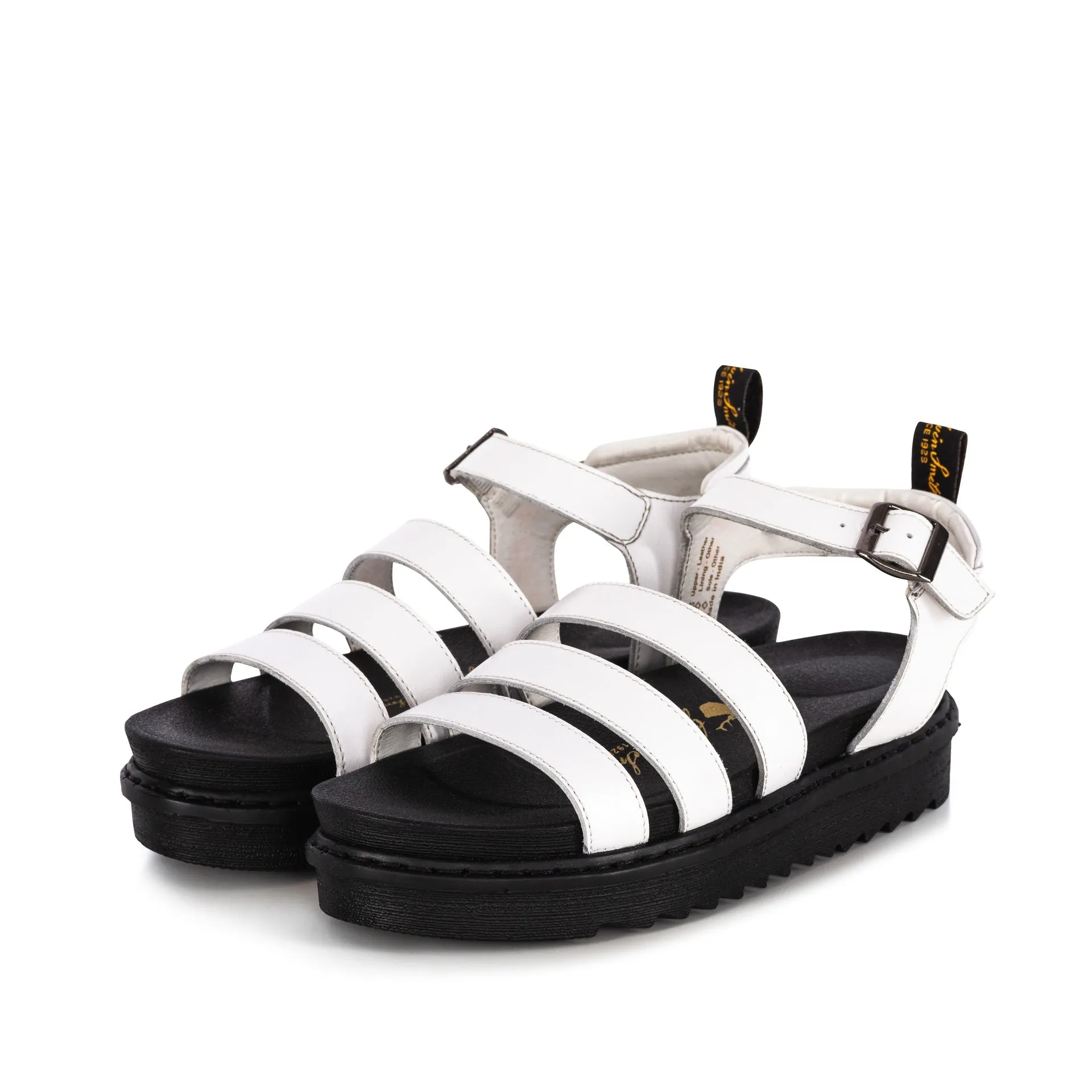 Ladies Daisy Sandal White