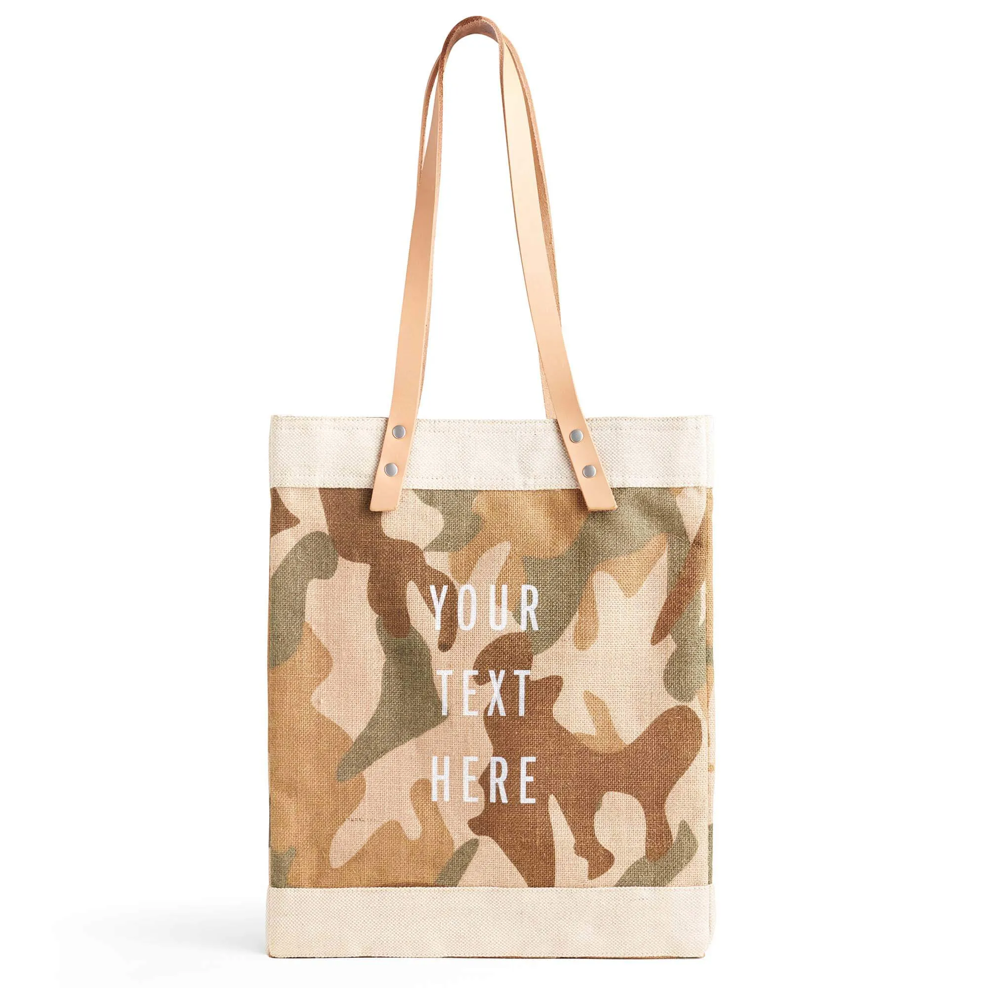 Market Tote in Safari