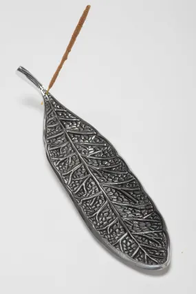 Metal Leaf Incense Burner