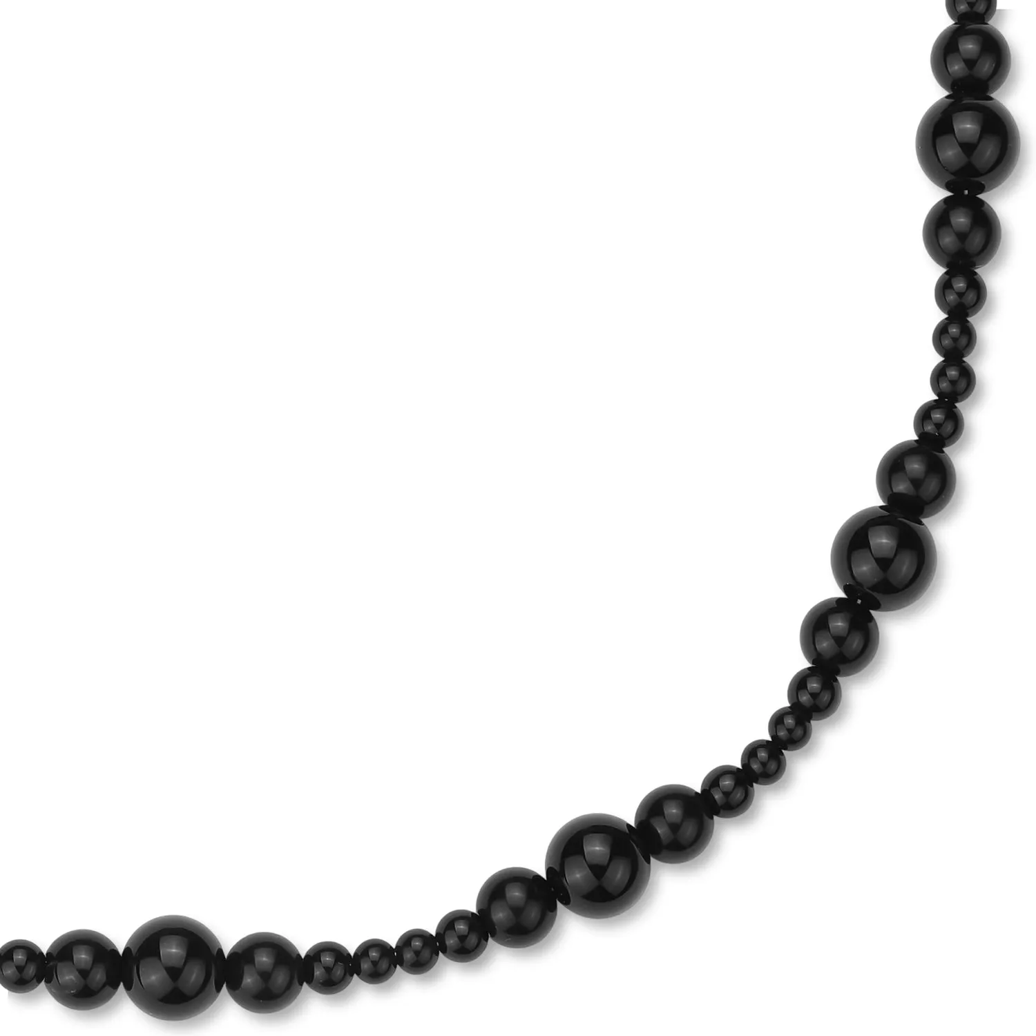 Natural Black Onyx Necklace