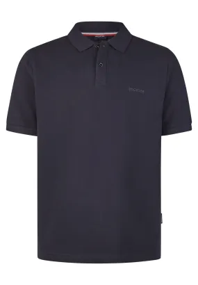 Navy Pique Polo