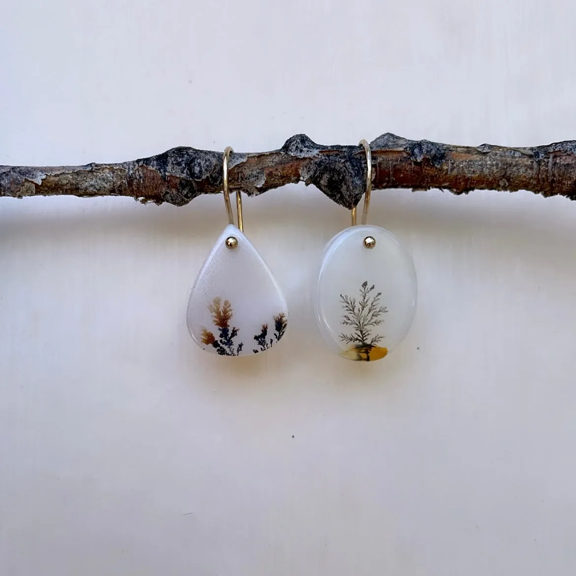 New growth midi earrings