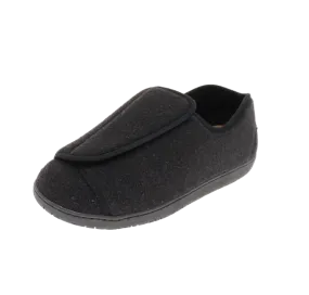 Nurse 2 Black Wool Slipper