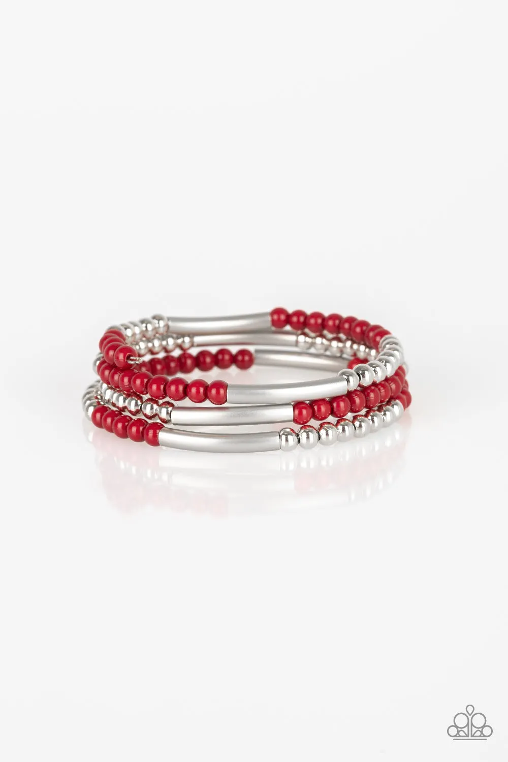 Paparazzi Tourist Trap Red Infinity Bracelet