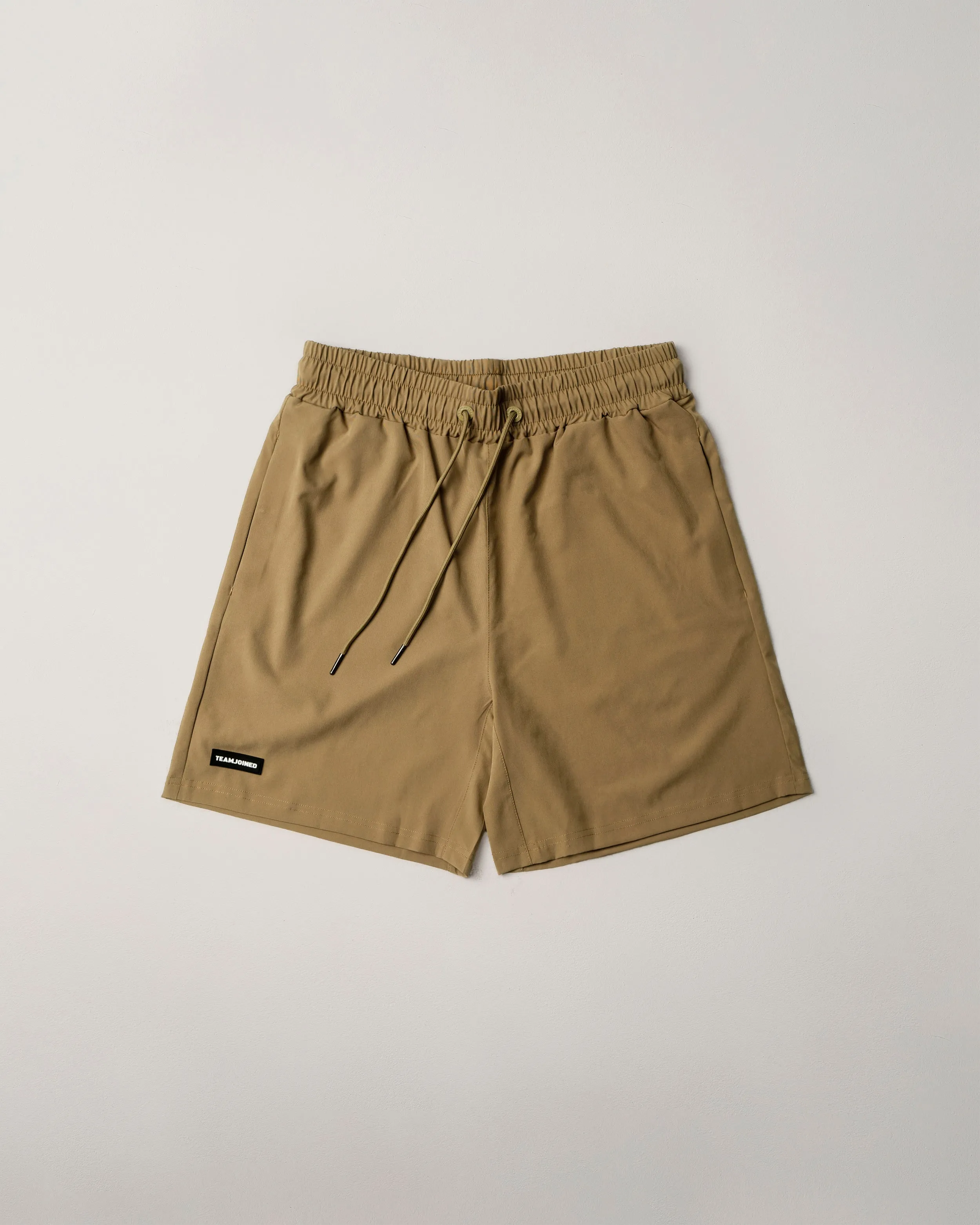 Patched Gym Shorts