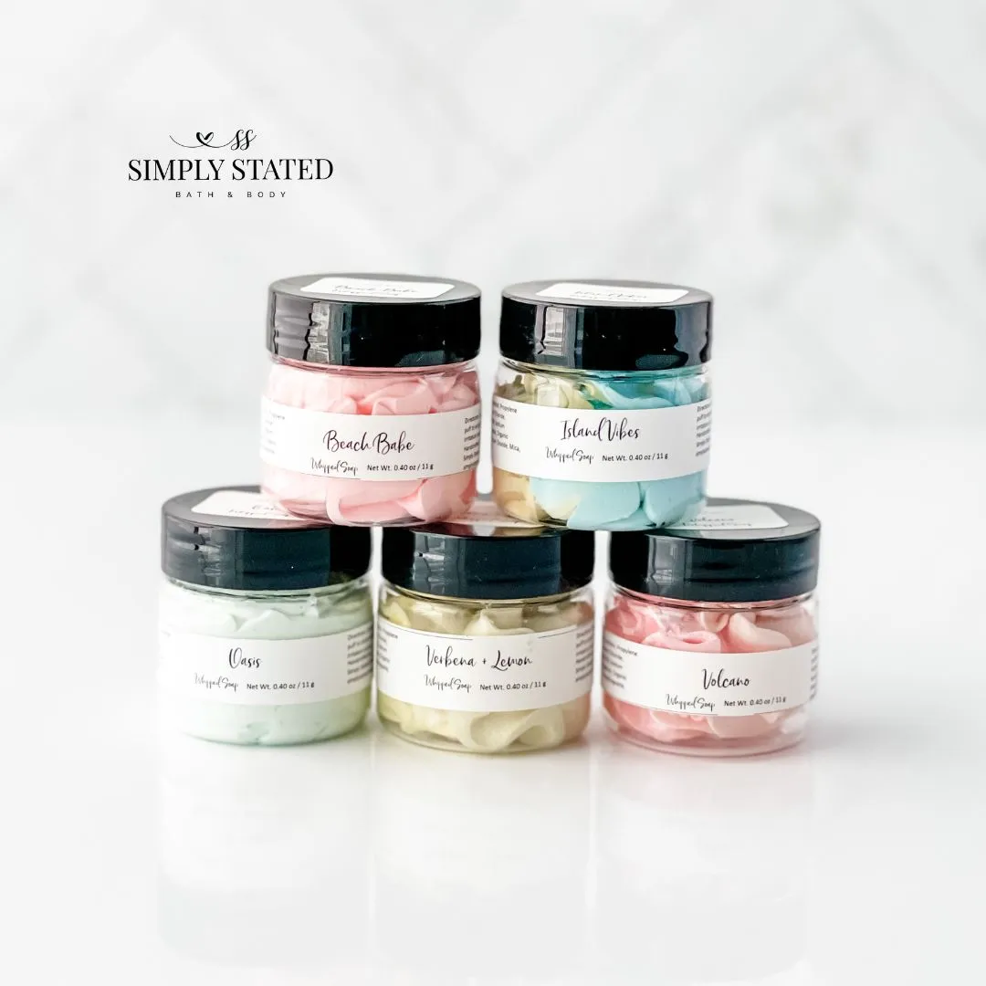 Sample Whipped Soap Sun-Kissed Summer Collection