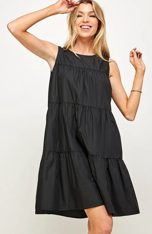 Sleeveless Tier Dress