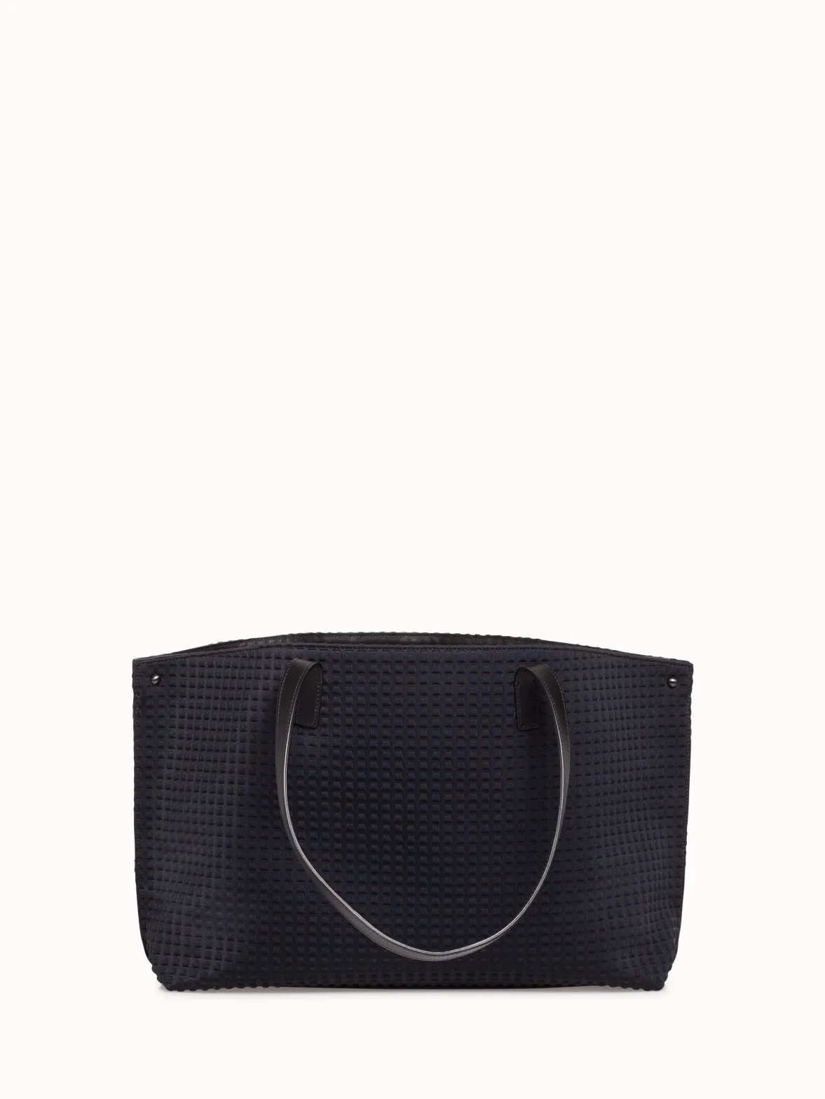 Small Shoulder Bag In Techno Trapezoid Fabric