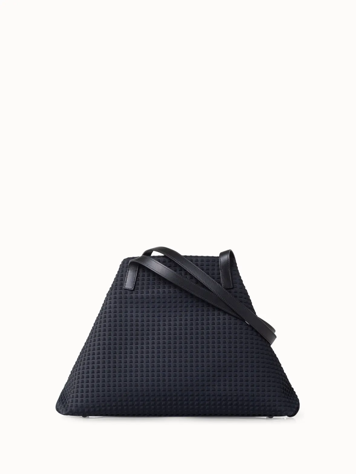 Small Shoulder Bag In Techno Trapezoid Fabric