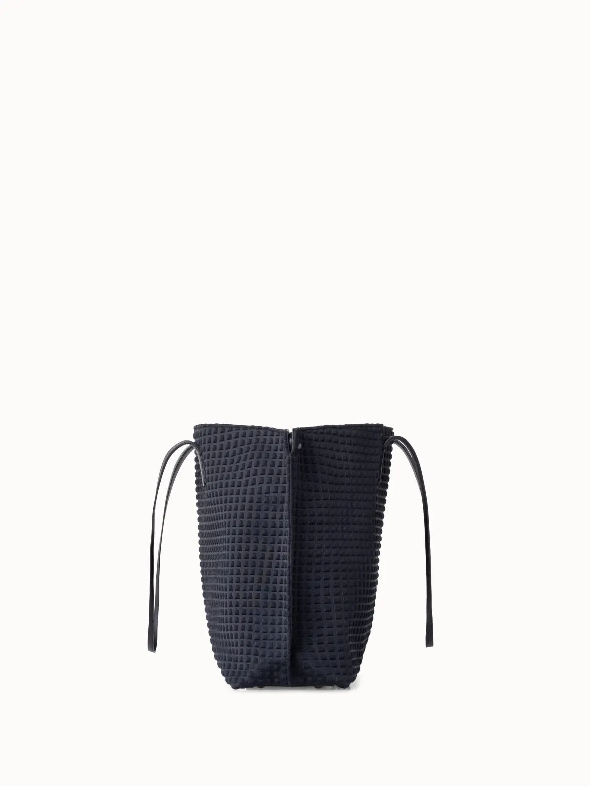 Small Shoulder Bag In Techno Trapezoid Fabric