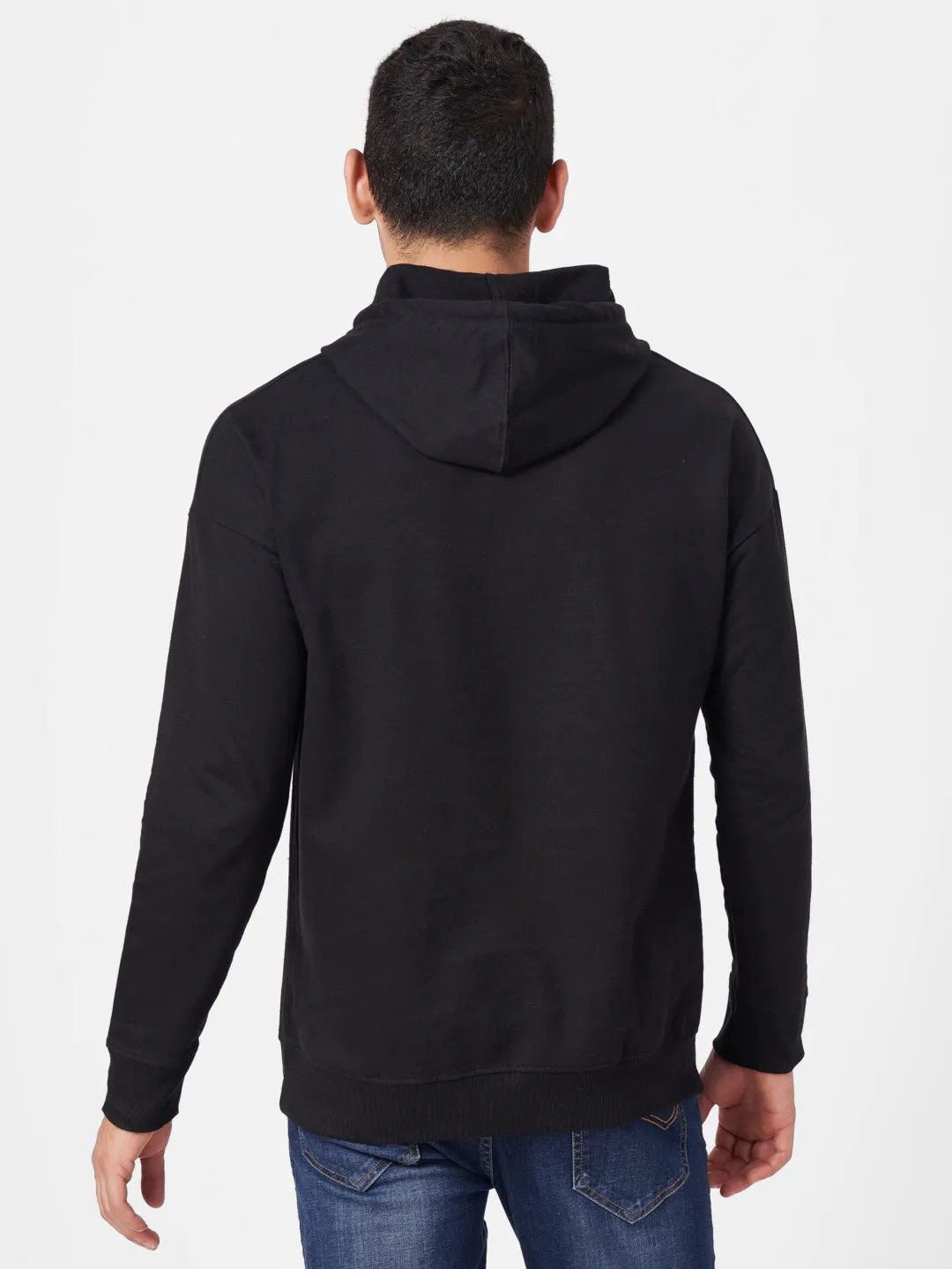 Solid Oversized Full Sleeve Hoodie